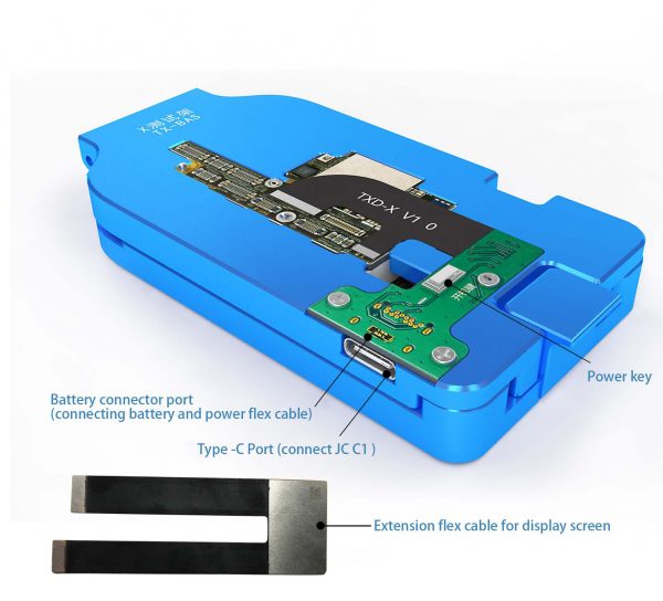 فیکسچر آیفون ایکس برند جی سی - Iphone X Board Testing Fixture 100x91 - فیکسچر آیفون ایکس برند جی سی - Iphone X Board Testing Fixture