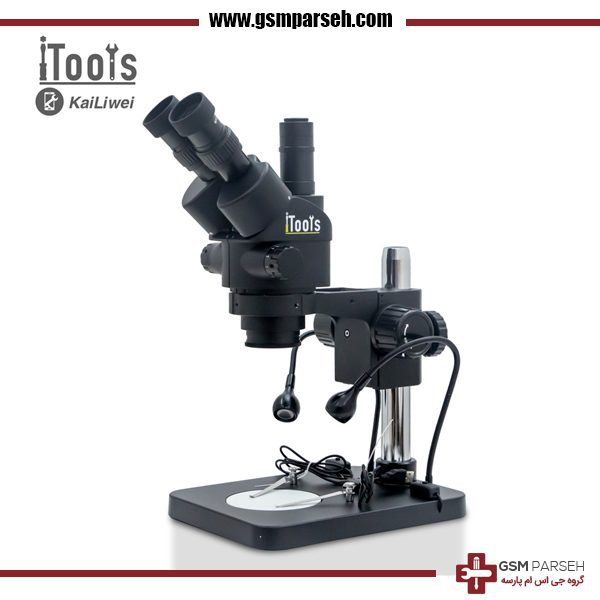 0655-HT-02 لوپ ۳ چشم (میکروسکوپ) iTools مدل 0655HT