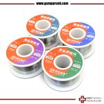 سیم لحیم(قلع) ۱۸۳ درجه برند AMAOE در چهار سایز