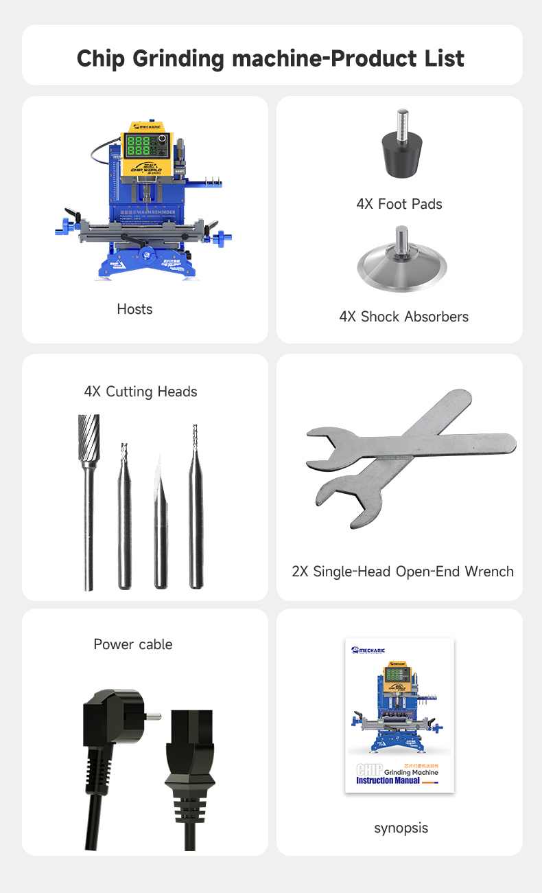 دستگاه CNC مکانیک - دستگاه سی ان سی MECHANIC Chip Grinder Machine