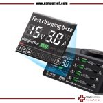 مولتی شارژر فست 8 پورت وایرلس دار MEGA-IDEA PQW110 - Image 2