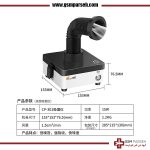 دستگاه مکنده دود مناسب لحیم کاری و لیزر Triangel - Image 3