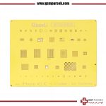 شابلون  XS طلایی QiANLi - مخصوص آی سی ها آیفون ایکس اس