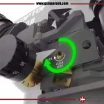 لوپ ۳ چشم (میکروسکوپ)  Soptop مدل #9 - میزکار آهنی بزرگ - Image 3