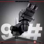 لوپ ۳ چشم (میکروسکوپ)  Soptop مدل #9 - میزکار آهنی بزرگ - Image 2