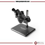 لوپ ۳ چشم (میکروسکوپ)  Soptop مدل #6 - میزکار آهنی بزرگ