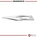 دسته و تیغ شماره 11 - 10 عدد تیغ جراحی شماره 11 - Image 2