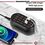 مولتی شارژر 10 پورت 50 وات مدل WLX-810 - Image 3