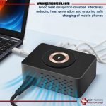 مولتی شارژر فست شارژ 9 پورت 140 وات مدل WLX-818DP - Image 3