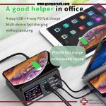 مولتی شارژر 8 پورت وایرلس دار مدل WLX-X9D - Image 4