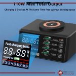 مولتی شارژر 8 پورت وایرلس دار مدلWLX-X9M - Image 5