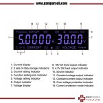 منبع تغذیه دیجیتالی YIHUA 3005D با ۳۰ ولت ۵ آمپر - Image 5