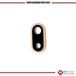 شیشه دوربین آیفون 8Plus با فریم گلد
