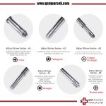 پیچ گوشتی 2 بعدی (Aixun)