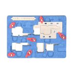 نگهدارنده مادربرد آیفون X همراه شابلون مدل K19