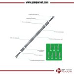 دسته تیغ تعویض آی سی چسبی ریلایف Relife RL-101B - Image 5