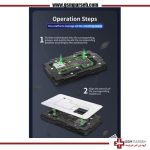 شابلون طبقات آیفون سری 13 کیانلی QIANLI 4 IN 1 - Image 2