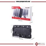 شابلون مگنتی طبقات آیفون سری ایکس تا 12پرومکس (qianli-10in1)