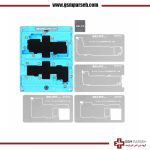 شابلون مگنتی طبقات سری آیفون 13 برند ریلایف - Image 2