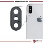شیشه دوربین آیفون Xs Max (بدون فریم)