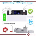 هاب شارژر 8 پورت فست مدل (Quick Charge 3.0 USB Port Type-C) - Image 2