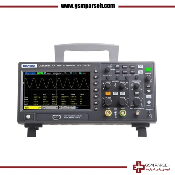 اسیلوسکوپ دیجیتال هانتک مدل Hantek DSO-2D10