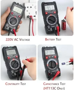 مولتی‌متر هابوتست HT-113C در فروشگاه جی اس ام پارسه