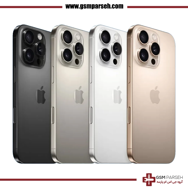 درب پشت آیفون 16 پرو مکس ( Apple iPhone 16 ProMax) - با شیشه دوربین