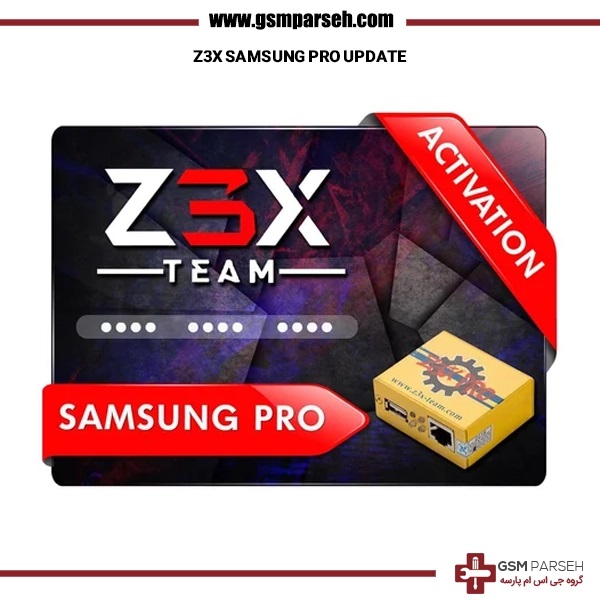 لایسنس Z3X Samsung Pro Update