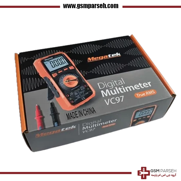 مولتی متر دیجیتال مگاتک مدل Megatek VC97