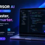 اشتراک (پلاس) Cursor AI Coder Pro+ یک‌ماهه | تجربه حرفه‌ای برنامه‌نویسی با هوش مصنوعی
