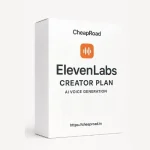 اشتراک ElevenLabs Creator Plan Monthly